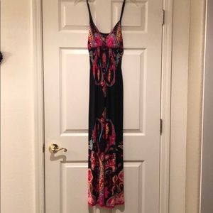 Maxi dress paisley print